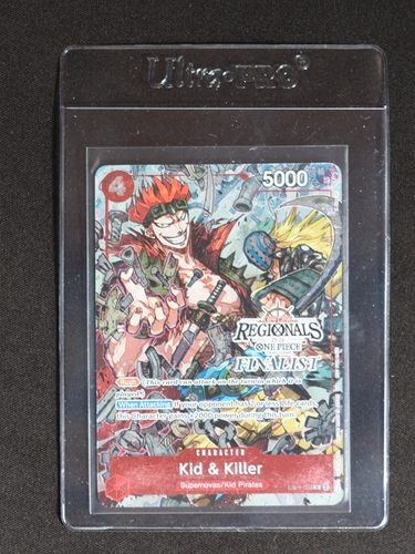 2025 One Piece Card Game EB01-003 Kid & Killer Offline Regional Participation Pack Promo — front