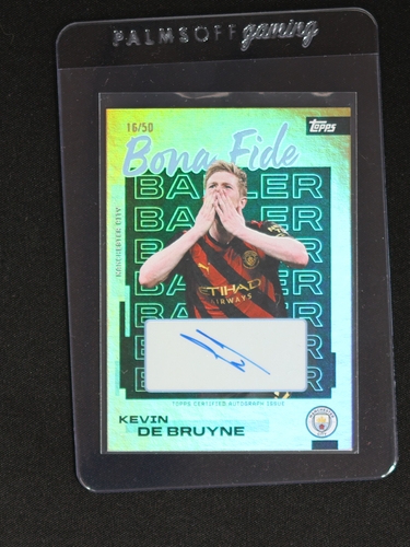 2025 Topps Bona Fide Baller #16 Kevin De Bruyne — front