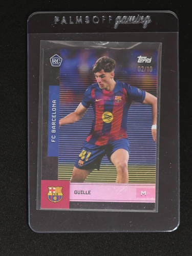2025 Topps FC Barcelona #02/10 Guille — front