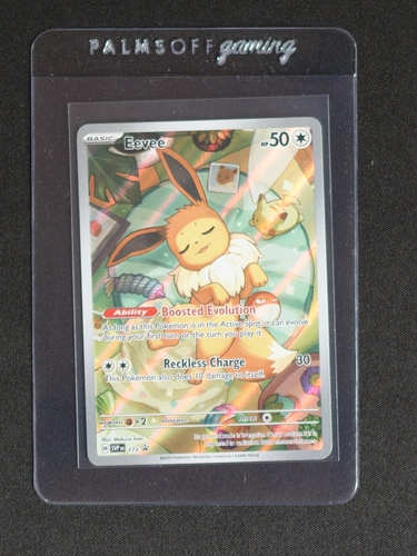 2025 Black Star Promo #173 Eevee — front