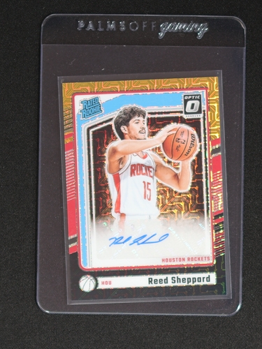2024-25 Panini Donruss Optic #313 Reed Sheppard — front