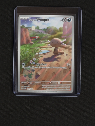 2023 Pokémon ME02 #102 Wooper Phantasmal Flames Illustration Rare — front