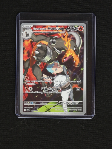 2025 Pokémon TCG SV10: Destined Rivals #191 Team Rocket's Houndoom — front