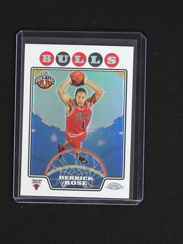 2008 Topps Chrome #181 Derrick Rose — front