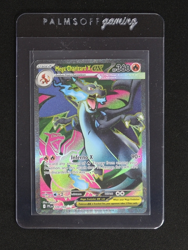 2025 Pokémon Mega Charizard X ex #109/094 — front
