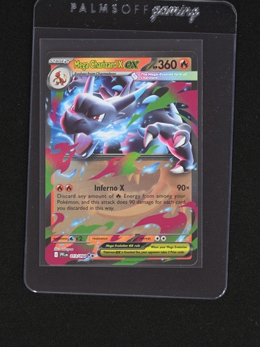 2025 Pokémon Mega Charizard X EX #013/094 — front