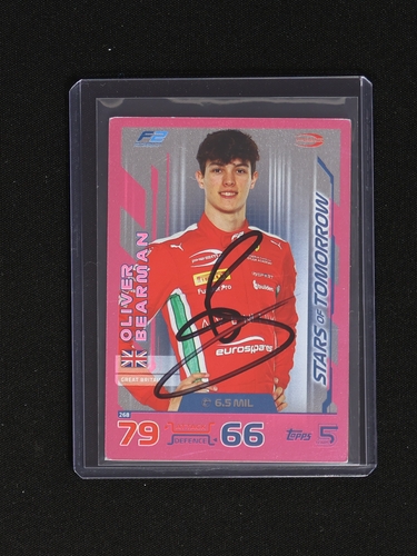 2024 Topps Turbo Attax #268 Oliver Bearman — front