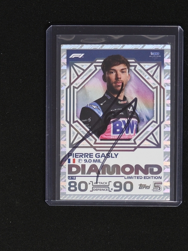 2024 Topps Turbo Attax F1 #LE18 Pierre Gasly Diamond Limited Edition — front