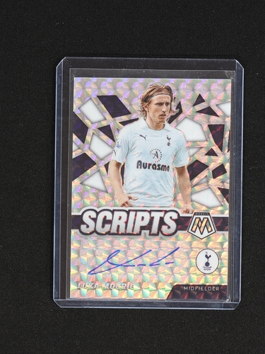 2021-22 Panini Mosaic Premier League Scripts #SM-LMO Luka Modrić — front