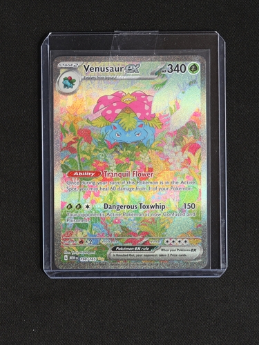 2023 Pokémon Scarlet & Violet 151 #198/165 Venusaur ex — front