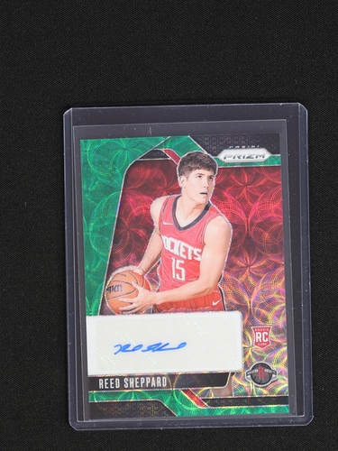 2024-25 Panini Prizm Rookie Signatures #RSI-RSR Reed Sheppard — front