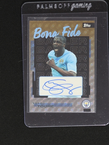 2024 Topps Bona Fide Yaya Toure — front
