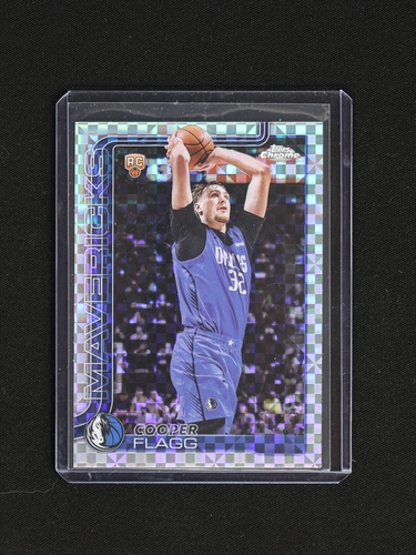 2025-26 Topps Chrome #251 Cooper Flagg — front