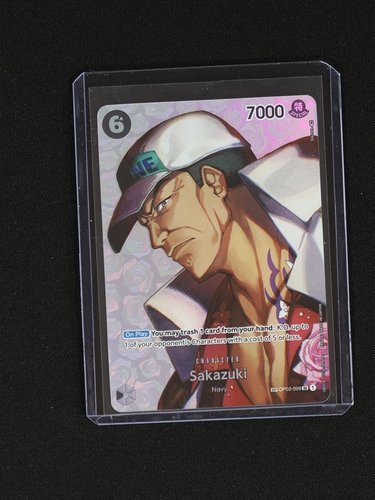 2023 One Piece Kingdoms of Intrigue OP02-099 Sakazuki — front