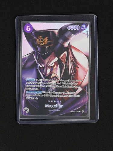 One Piece Card Game OP02-085 Magellan SP — front