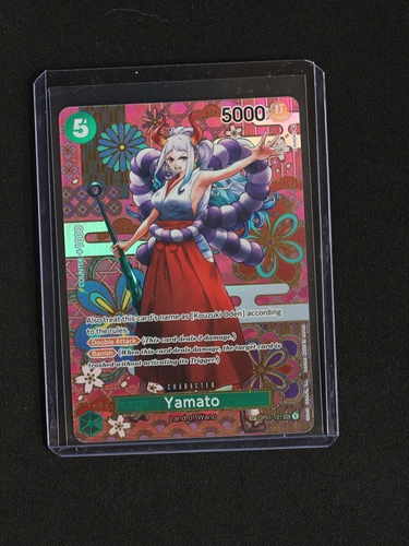 2023 One Piece Card Game OP01-121 Yamato SP Alternate Art — front