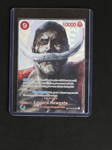 2023 One Piece Card Game OP02-004 Edward Newgate — front