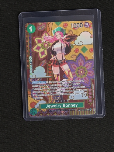 2024 One Piece ST02-007 Jewelry Bonney Special Alternate Art — front