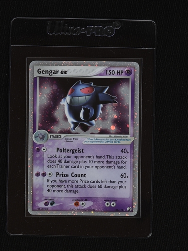 2004 Pokemon EX FireRed and LeafGreen #108 Gengar ex — front