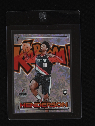 2023-24 Panini Crown Royale #00 Scoot Henderson Kaboom — front