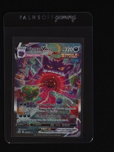 2021 Pokémon Fusion Strike #271 Gengar VMAX — front