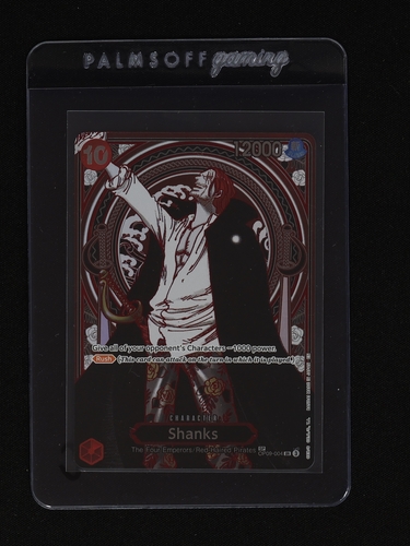 One Piece Card Game 2025 OP09-004 Shanks — front