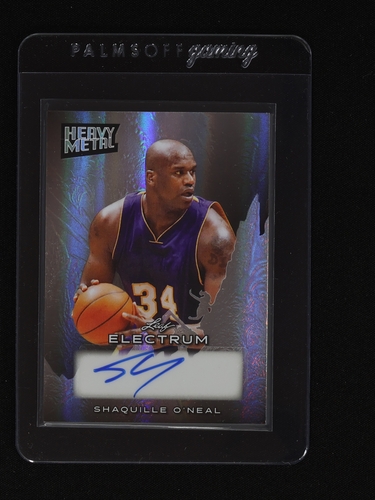 2024 Leaf Electrum Heavy Metal #HM-SO Shaquille O'Neal — front