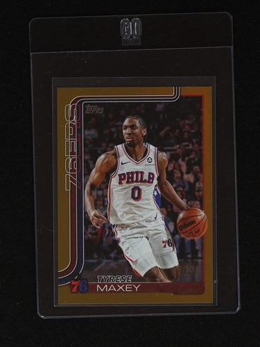 2025-26 Topps #21 Tyrese Maxey — front
