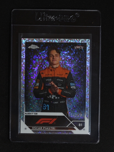 2023 Topps Chrome Formula 1 #81 Oscar Piastri — front