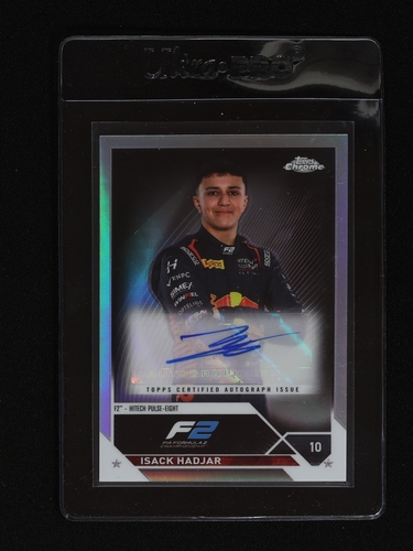 2023 Topps Chrome Formula 1 #10 Isack Hadjar — front