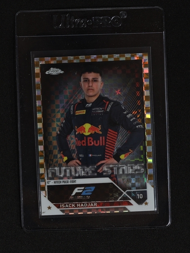2023 Topps Chrome Formula 1 #10 Isack Hadjar — front