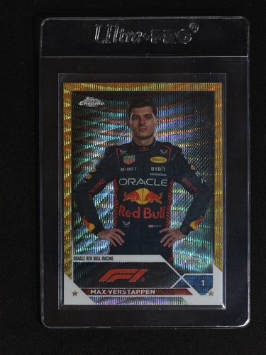 2023 Topps Chrome Formula 1 #1 Max Verstappen — front