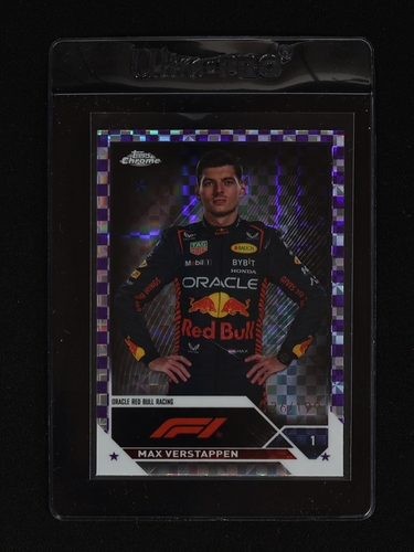 2023 Topps Chrome Formula 1 #1 Max Verstappen — front