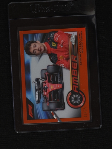 2023 Topps Chrome Formula 1 Camber #CAM-CL Charles Leclerc — front
