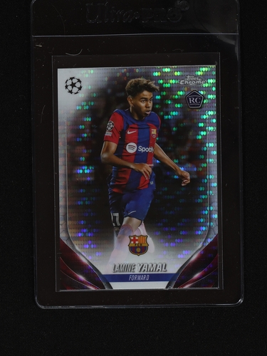 2023-24 Topps Chrome UEFA Club Competitions #64 Lamine Yamal — front