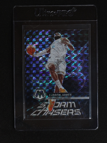 2022-23 Panini Mosaic #2 LeBron James Storm Chasers — front