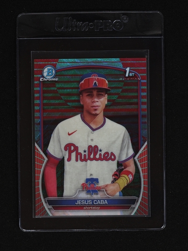 2023 Bowman Chrome #BCP-164 Jesus Caba — front