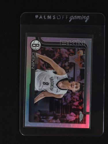 2025-26 Topps Chrome #258 Egor Demin — front