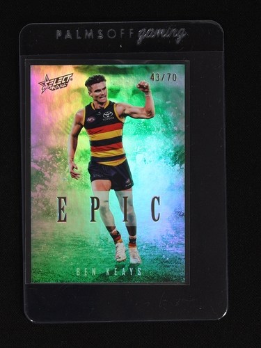 2025 Select AFL Footy Stars Epic #ER43 Ben Keays — front