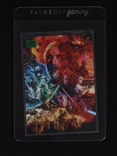 2025 Topps Star Wars Galaxy Chrome Star Wars Galaxy Card — front