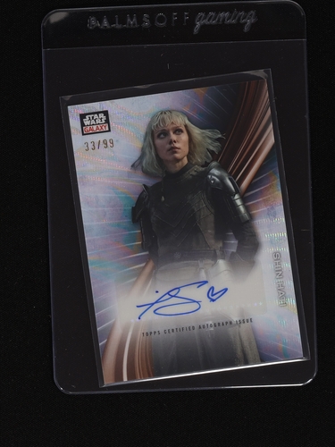 2025 Topps Star Wars Galaxy #33 Ivanna Sakhno Shin Hati — front