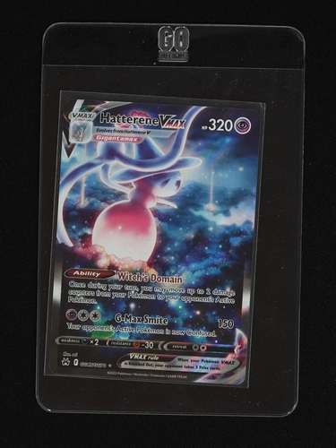 2023 Pokémon Crown Zenith #GG47 Hatterene VMAX — front