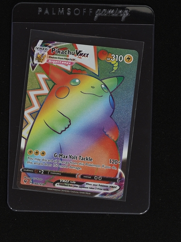 2020 Pokémon Sword & Shield Vivid Voltage #188 Pikachu VMAX Gigantamax — front