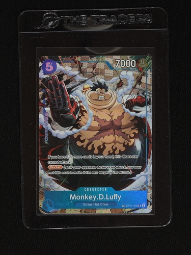 One Piece TCG OP11-058 Monkey.D.Luffy Carrying On His Will Treasure Rare — front