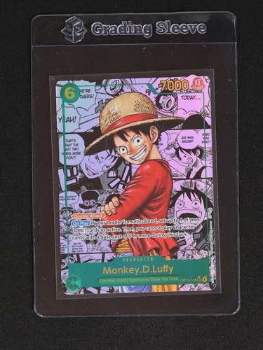 2025 One Piece OP13-118 Monkey D. Luffy Carrying On His Will — front