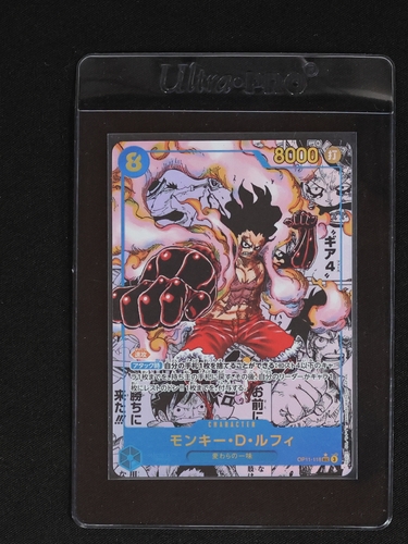 2025 One Piece OP11-118 Monkey D. Luffy Manga Alternate Art — front