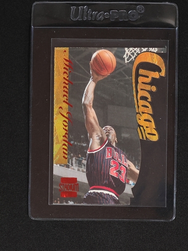 1996-97 Stadium Club Fusion #F1 Michael Jordan — front