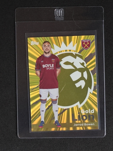 2025-26 Topps Premier League #GL17 Jarrod Bowen Gold Lion — front