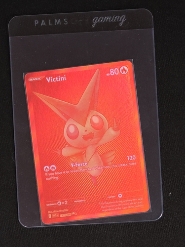 2025 Pokémon TCG Black & White Rare #171/086 Victini Black Bolt — front