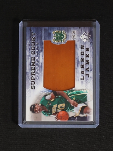 2013-14 SP Authentic Supreme Court Authentics #SC-11 LeBron James — front